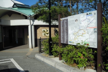道の駅どんぶり会館駐車場緑地